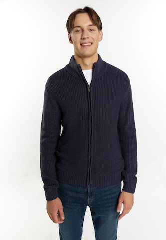 MO Knit cardigan 'Mimo' in Blue: front