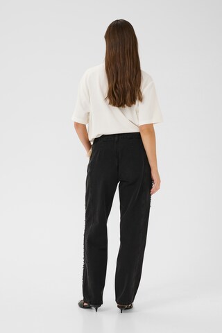 CULTURE Loosefit Jeans 'CUCally' in Schwarz