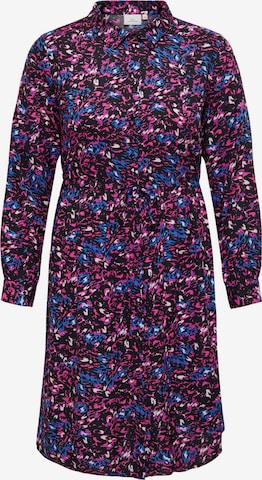 ONLY Carmakoma Shirt Dress in Pink: front