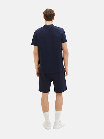 TOM TAILOR DENIM Regular Shorts in Blau