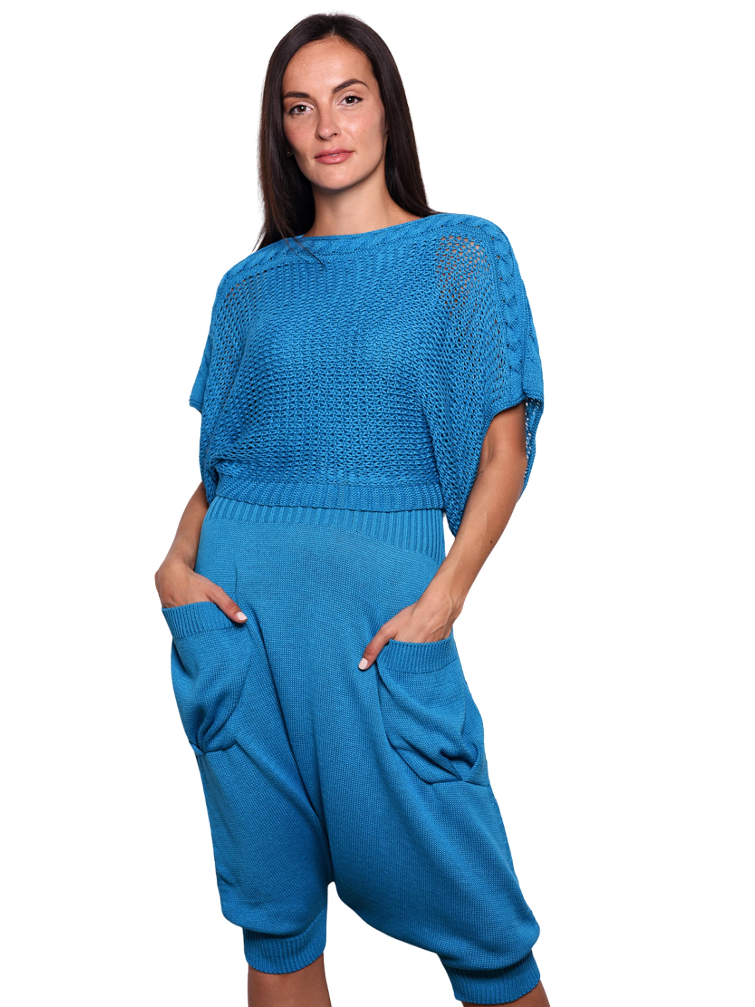 Süel knitwear - Top de punto 'Birthday' en azul