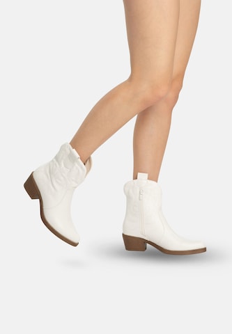 Salinyang Comwboystøvler i hvid