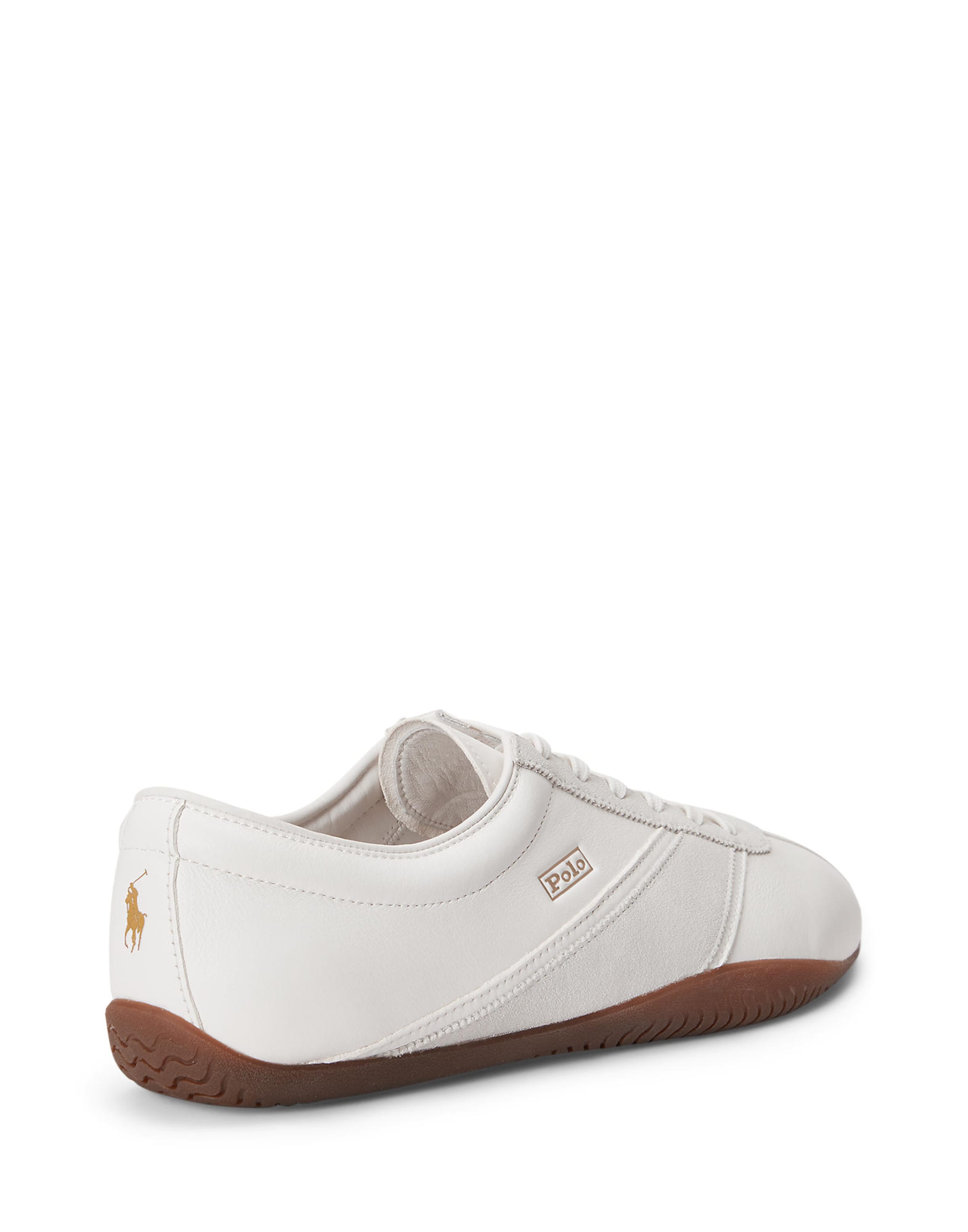 Sneaker bassa 'RL RACER' di Polo Ralph Lauren in bianco
