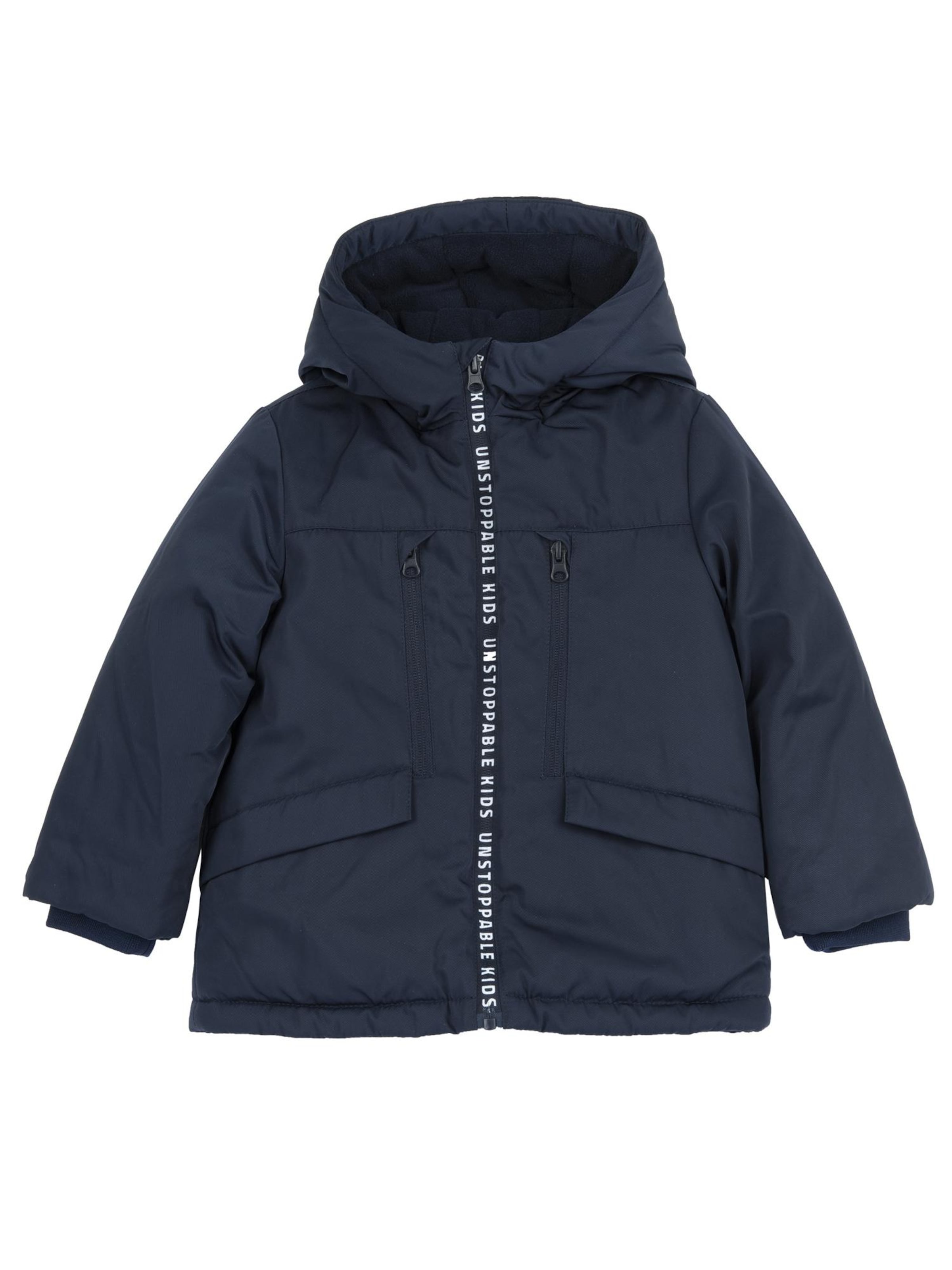 Chicco - Chaqueta de invierno en azul: frente
