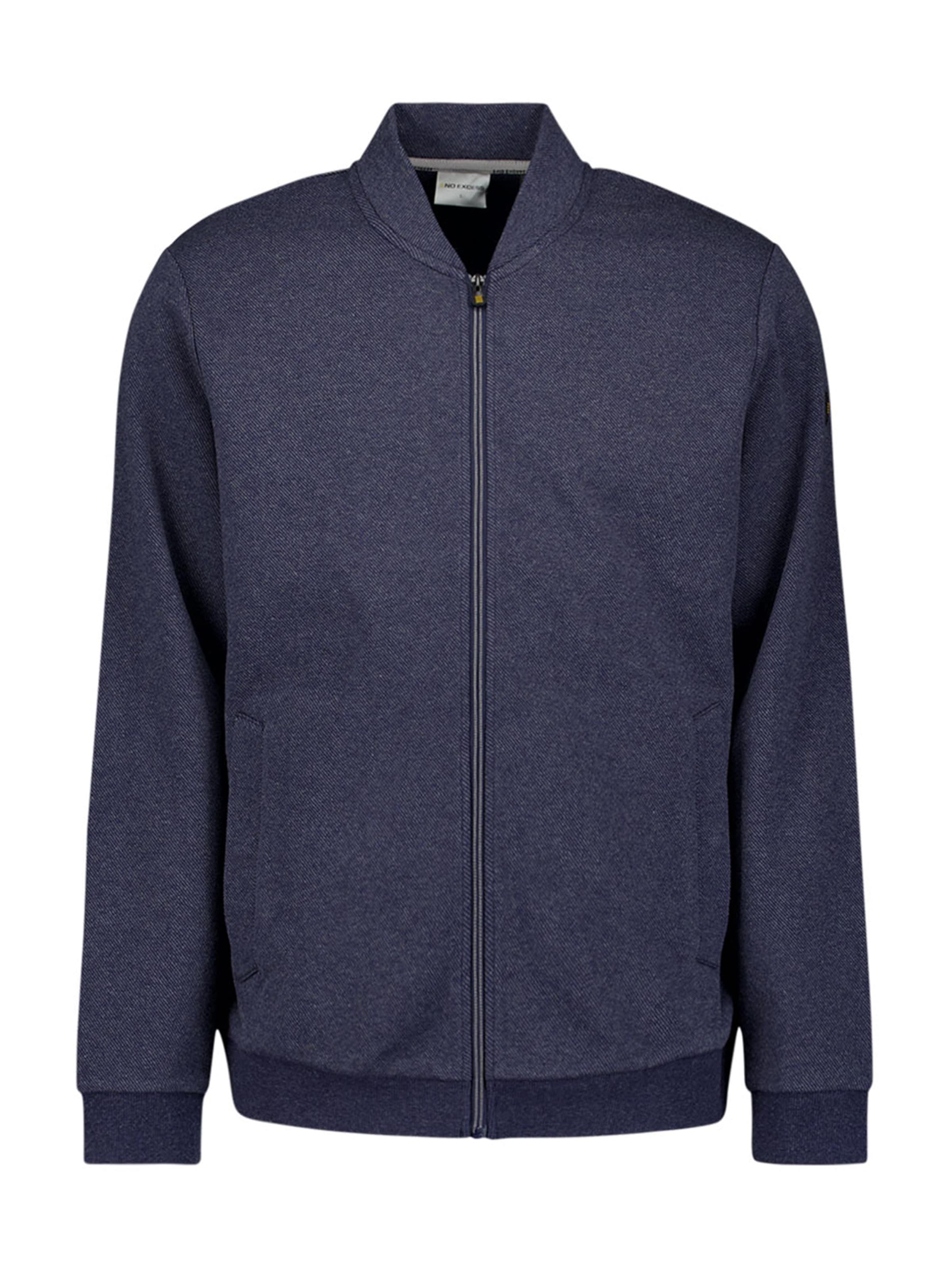 No Excess Sweat jacket in Blue: front