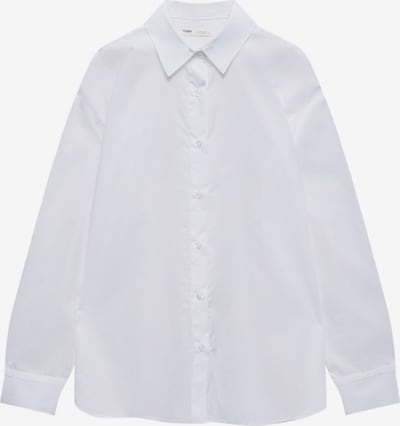 Bluză Pull&Bear pe alb, Vizualizare produs