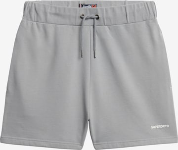 Pantalon Superdry en gris : devant