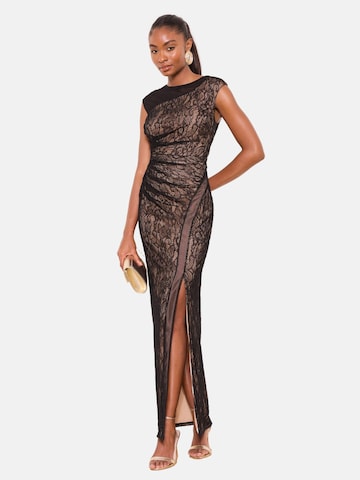 Lipsy Dress in Black: front