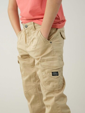 Effilé Pantalon 'Garden' Deeluxe en beige