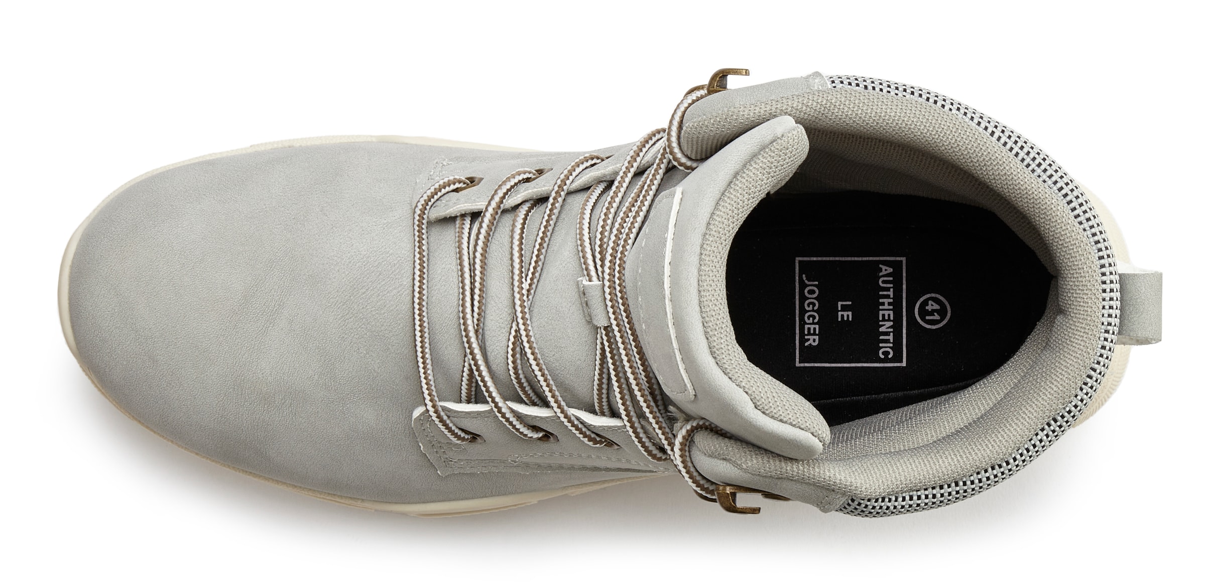 Bocanci cu șireturi de la Authentic Le Jogger pe gri