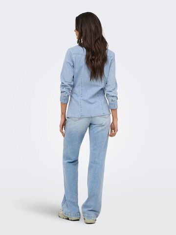 ONLY Blouse 'ONLOlivia' in Blauw