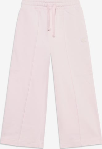 Calvin Klein Jeans Wide Leg Housut värissä vaaleanpunainen: etupuoli