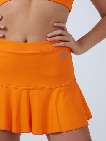 SPORTKIND Sportrok 'Flared Skirt / Skort' in Oranje