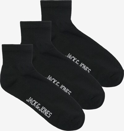 JACK & JONES Socks 'LEON' in Black / White, Item view