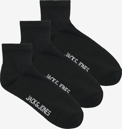 JACK & JONES Κάλτσες 'LEON' σε μαύρο / λευκό, Άποψη προϊόντος