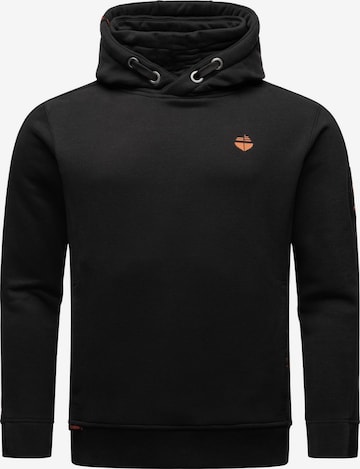 STONE HARBOUR Sweatshirt 'Emilio Eduardo' in Black: front