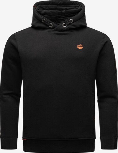 STONE HARBOUR Sweatshirt 'Emilio Eduardo' in Orange / Black, Item view
