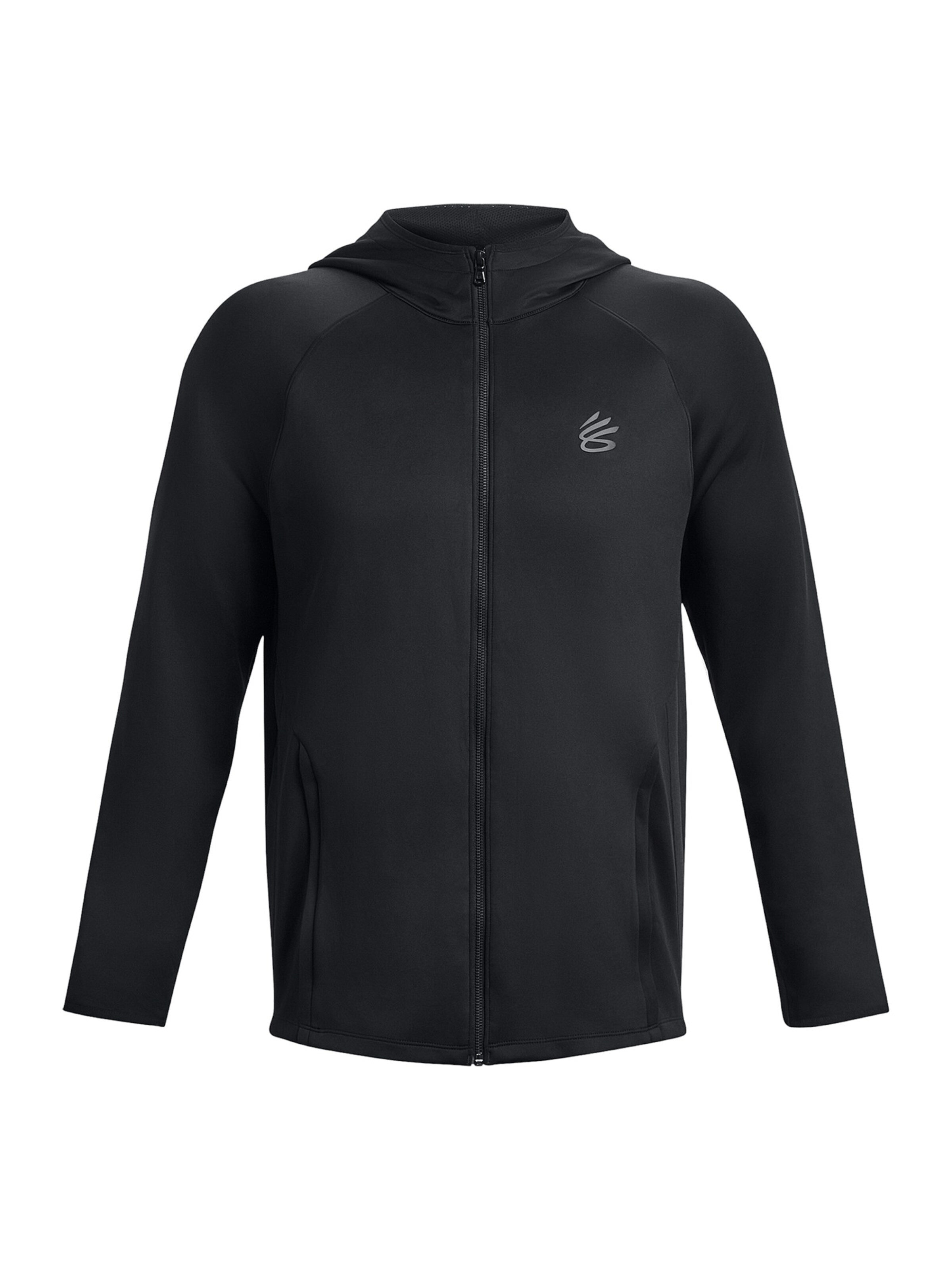 UNDER ARMOUR Trainingsjacke 'Curry Playable' in Blau: Vorderseite