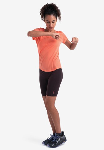 ICEBREAKER Performance shirt 'Cool-Lite Sphere III' in Orange