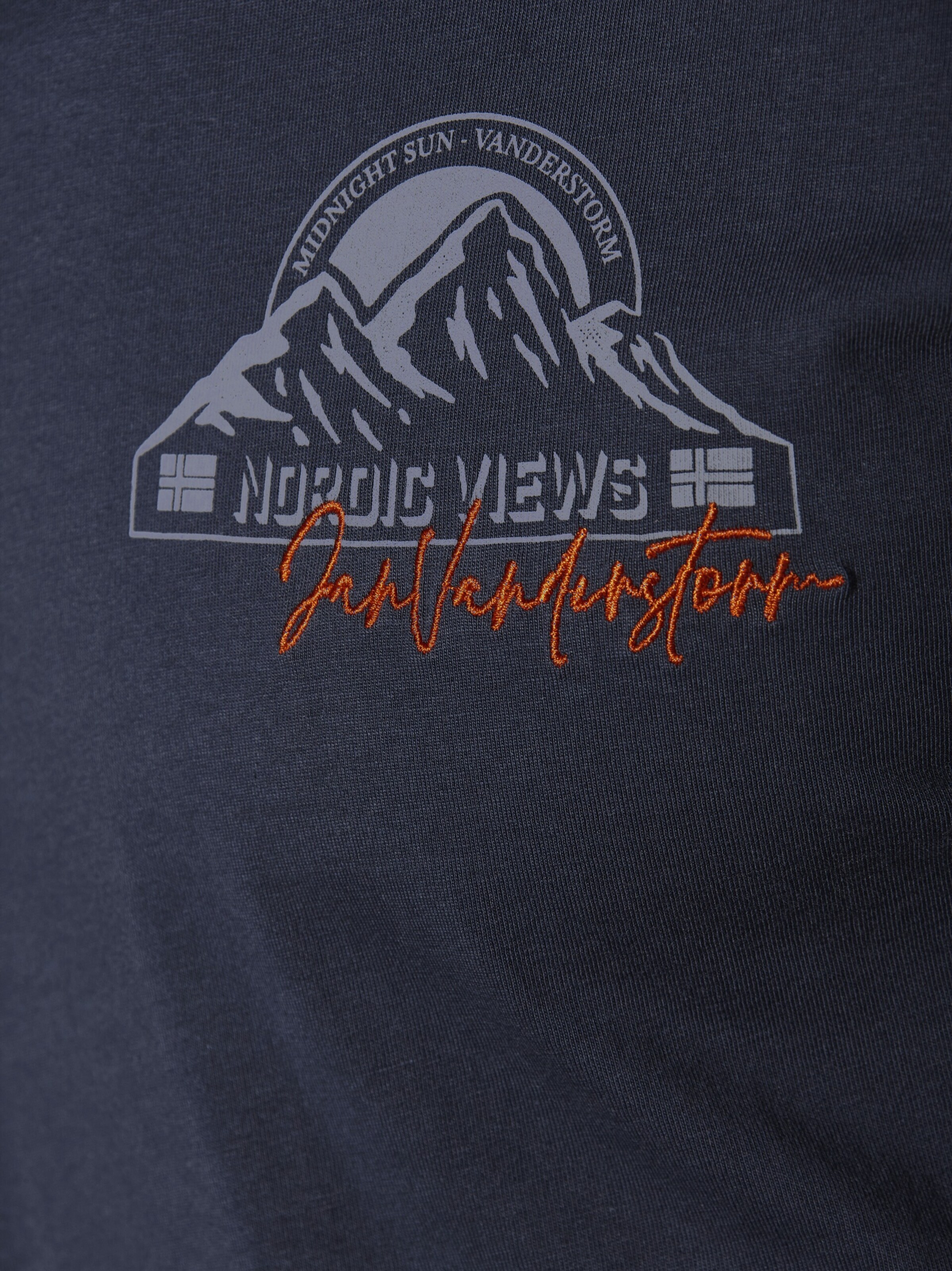 Jan Vanderstorm Shirt 'Jendur ' in Blue