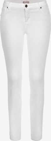 TAMARIS Skinny Jeans in White: front