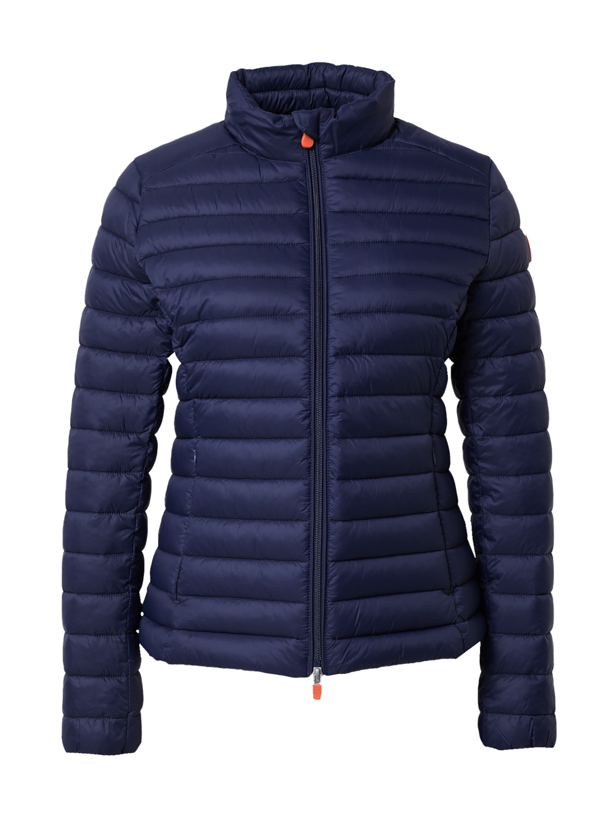 SAVE THE DUCK Přechodná bunda 'CARLY' – modrá: přední strana