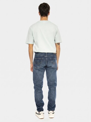 EDWIN Baggy Jeans 'Regular Tapered Dark Used Blue' in Blauw