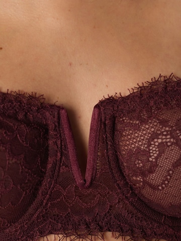 Penti - Clássico Soutien 'BHs & Bralettes' em vermelho