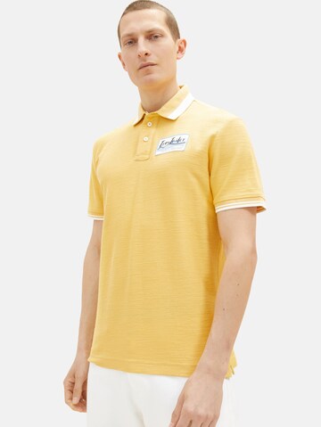 TOM TAILOR - Camisa em amarelo