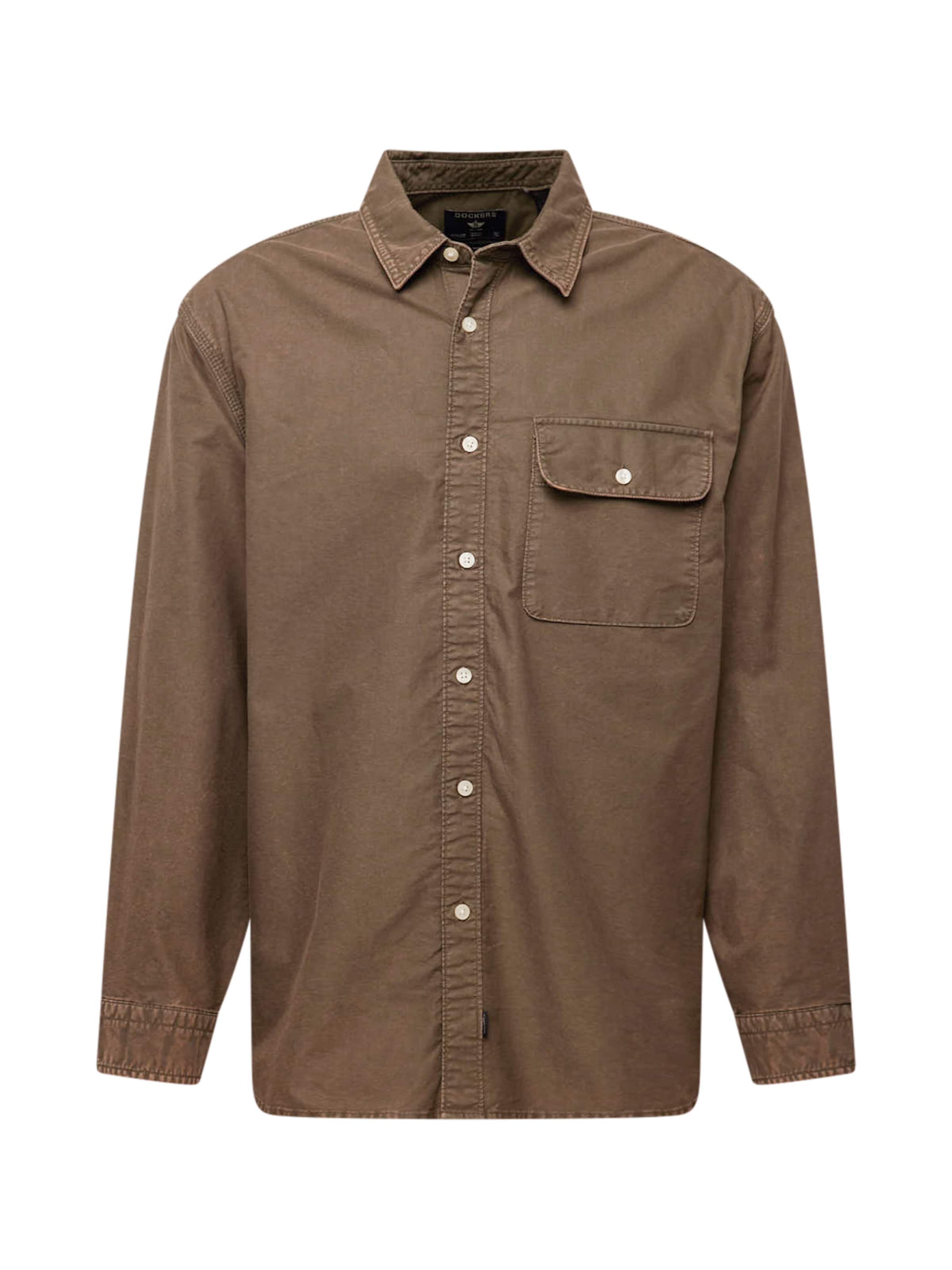 Dockers Regular fit Skjorta i brun: framsida