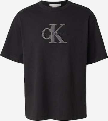 Calvin Klein Jeans Póló - fekete: elől