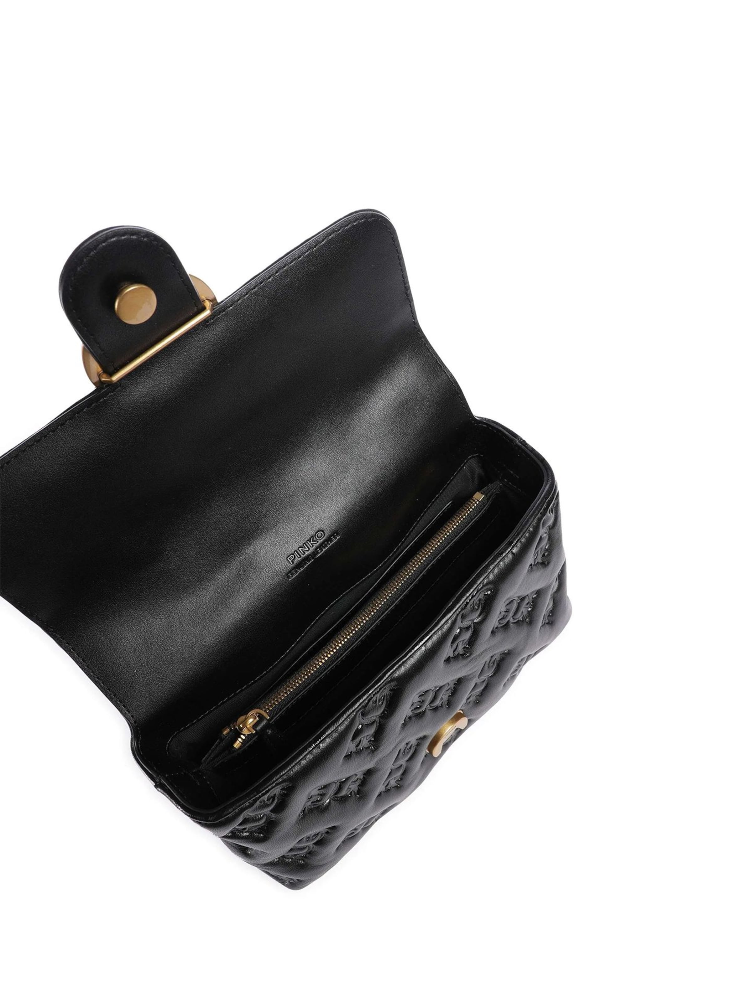 PINKO - Bolso de mano 'Love Lady' en negro