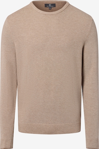 Nils Sundström Pullover in Beige: Vorderseite
