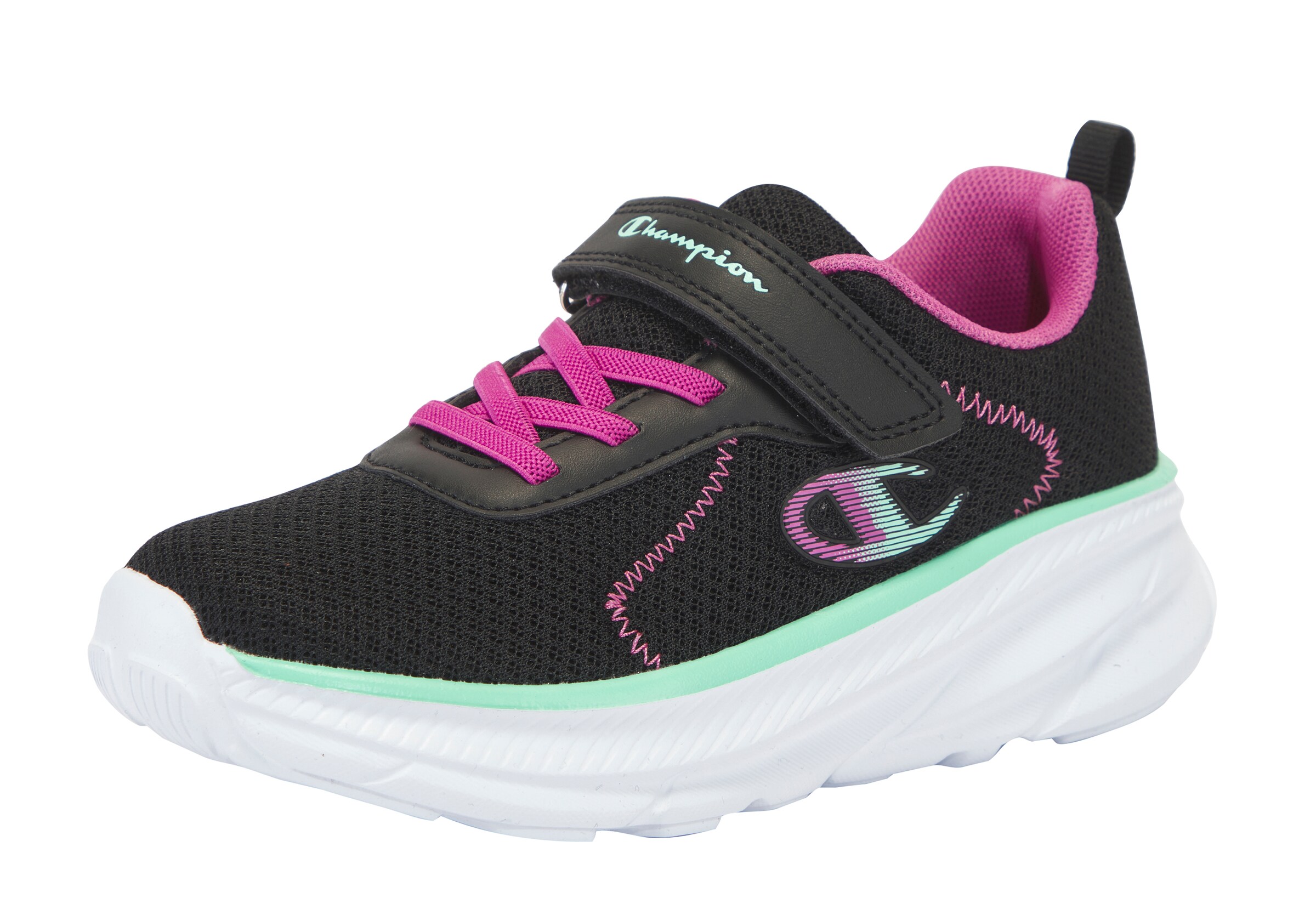 Champion Authentic Athletic Apparel Sneaker in Schwarz: Vorderseite