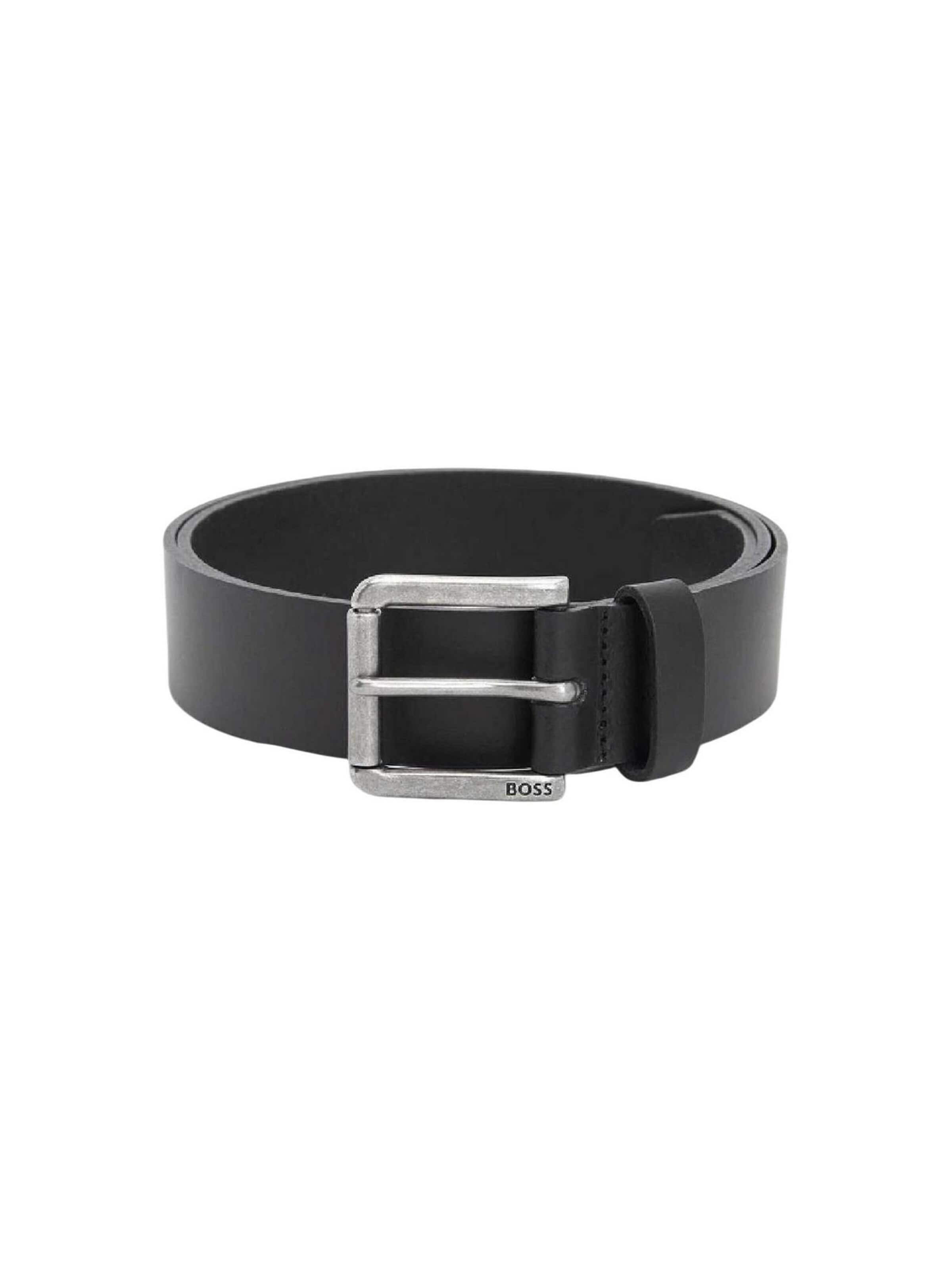 Cintura 'Joris 50558689' di BOSS in argento: frontale