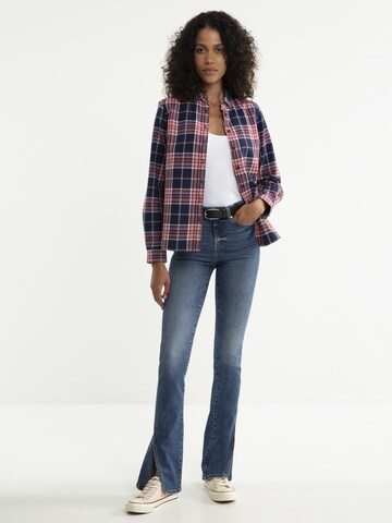 BIG STAR Flared Jeans 'Blake' in Blauw