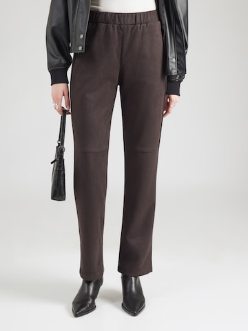 monari - regular Pantalón en marrón: frente