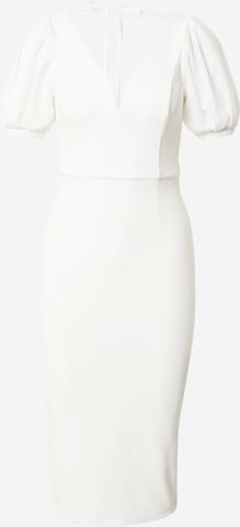 Skirt & Stiletto Šaty 'Via' – bílá: přední strana