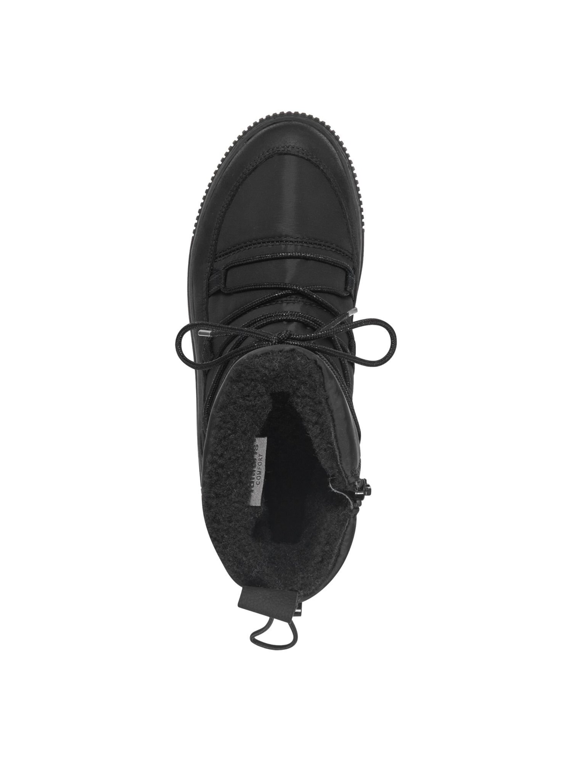 Tamaris Snowboots in Schwarz