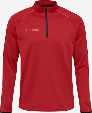 Hummel Athletic Sweatshirt in Red: front