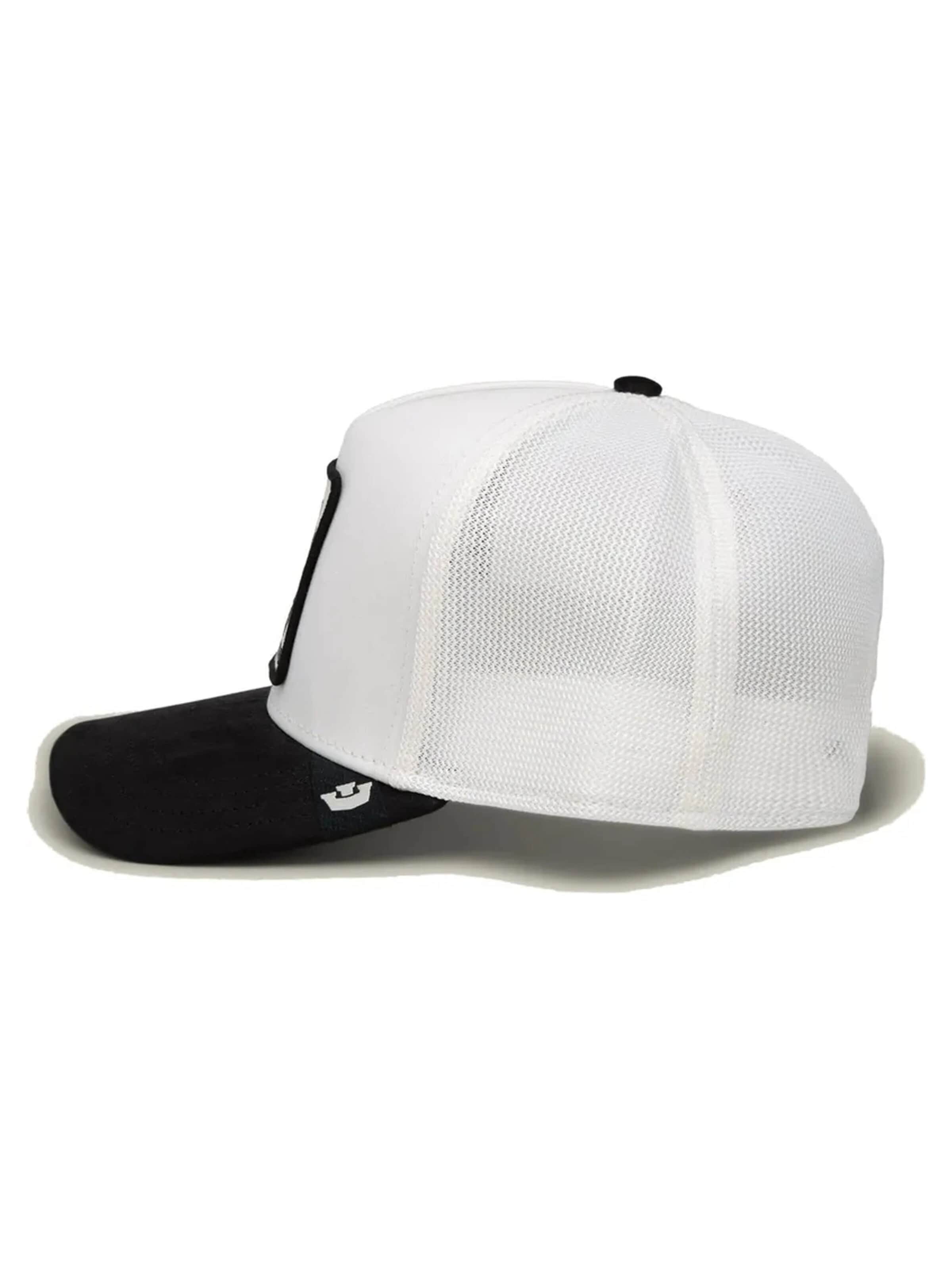 GOORIN Bros. - Boné 'Gorra goorin bros blanca pantera suede black panther trucker cap' em branco