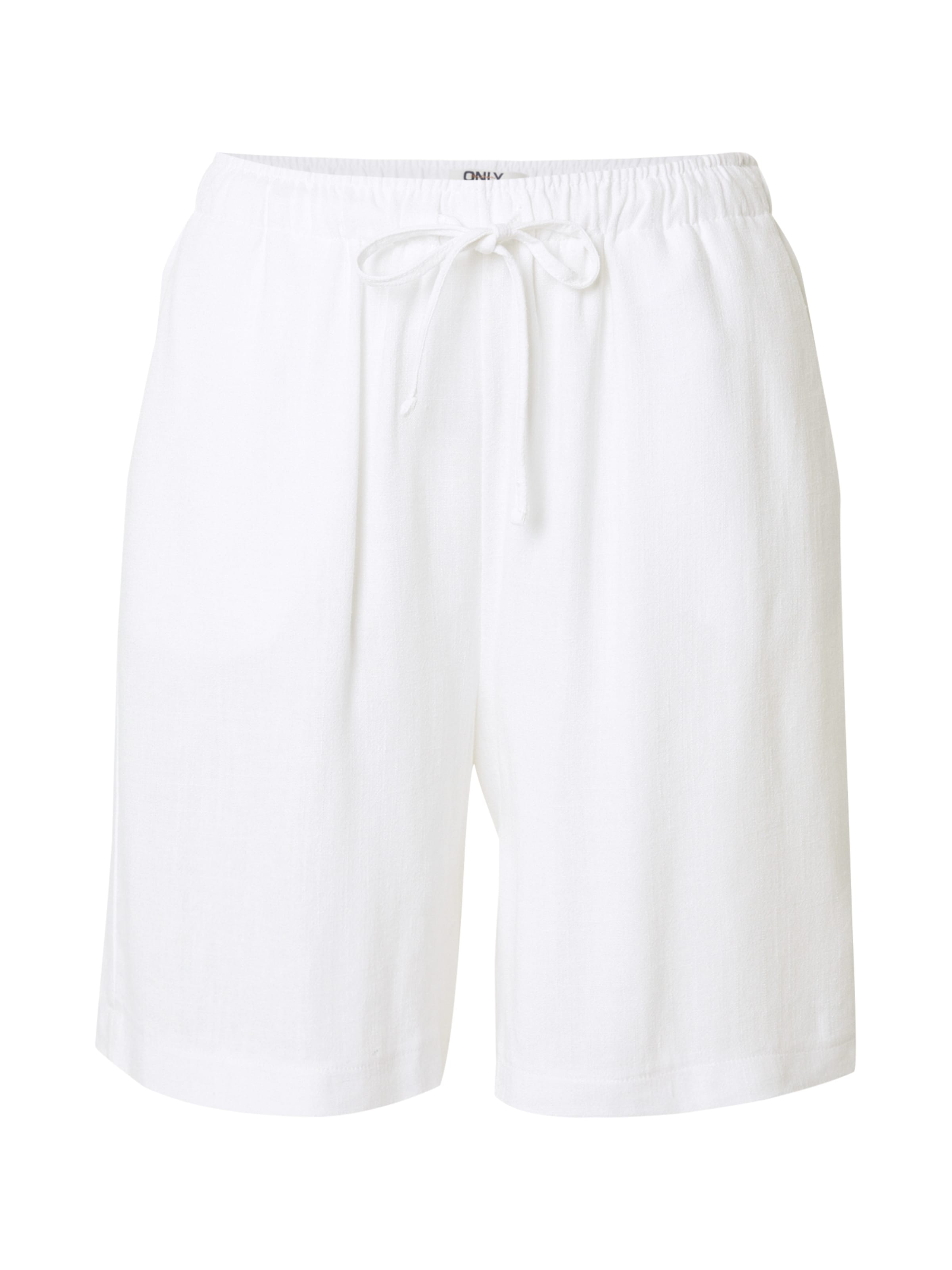 ONLY Voľný strih Nohavice 'ONLSIESTA' - Biela: predná strana
