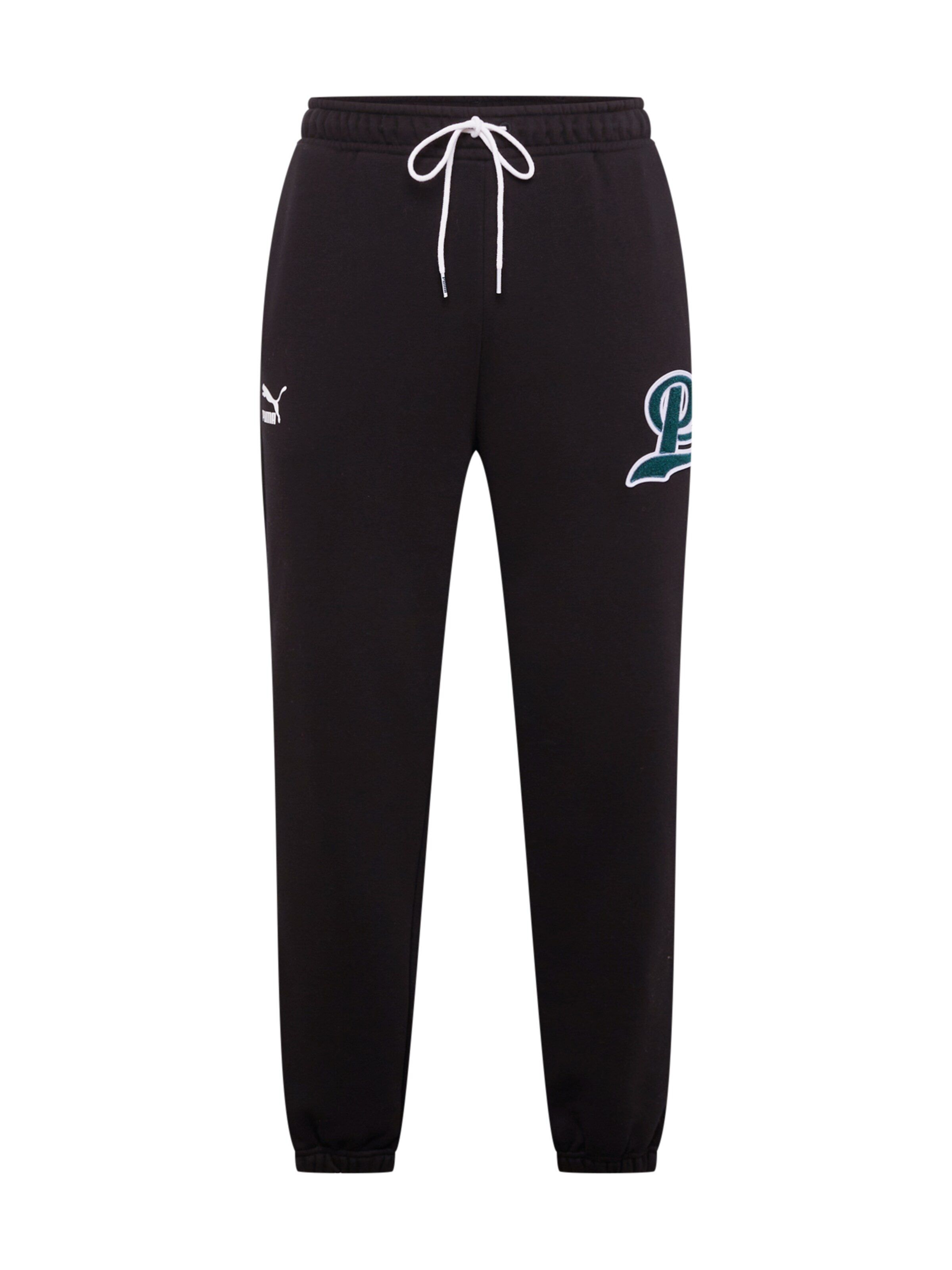 PUMA Tapered Hose 'Team' in Schwarz: Vorderseite