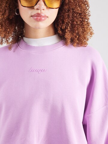 HUGO Sweatshirt 'Derissa' in Pink