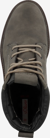 s.Oliver Lace-Up Boots in Grey