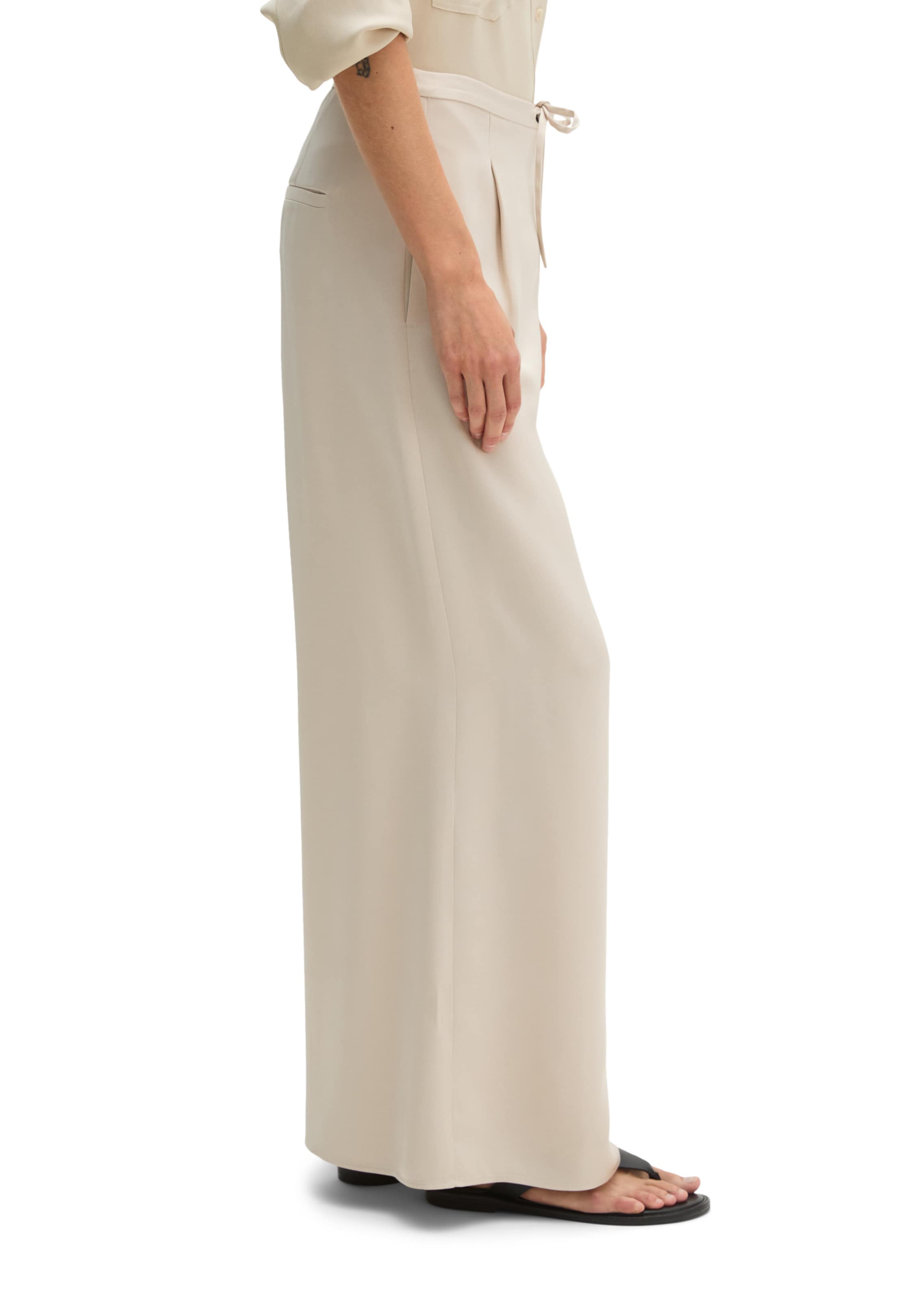 Marc O'Polo Loosefit Broek in Beige