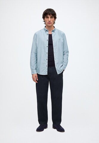 Regular fit Camicia di Lindbergh in verde: frontale