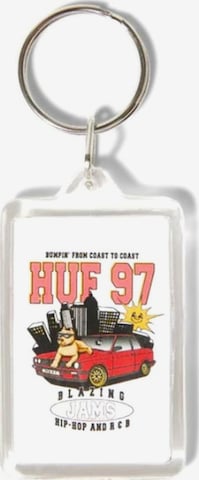 HUF Key ring '97 KEYCHAIN MULTICOLOR' in Mixed colours: front