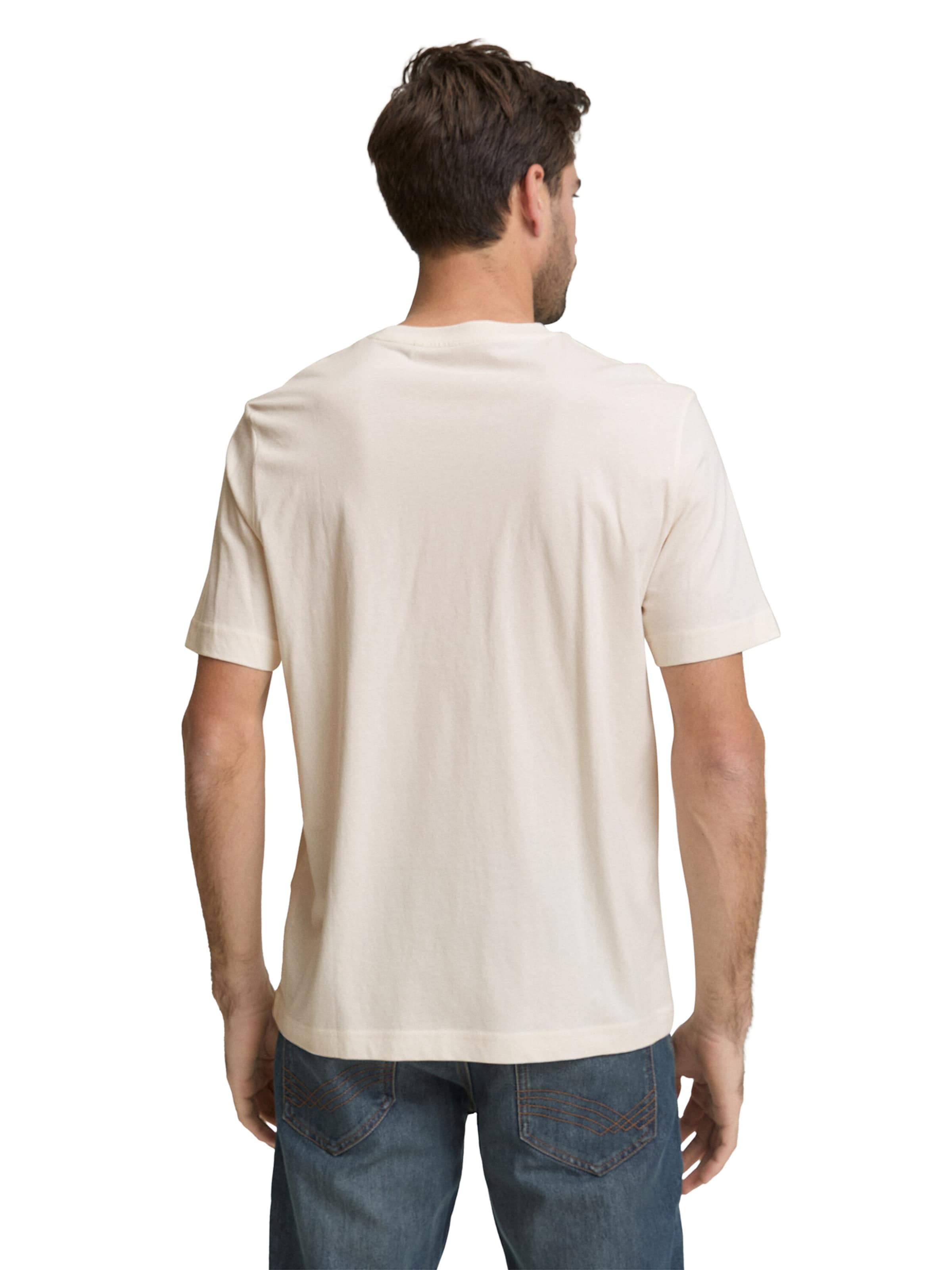 TOM TAILOR - Camiseta en blanco