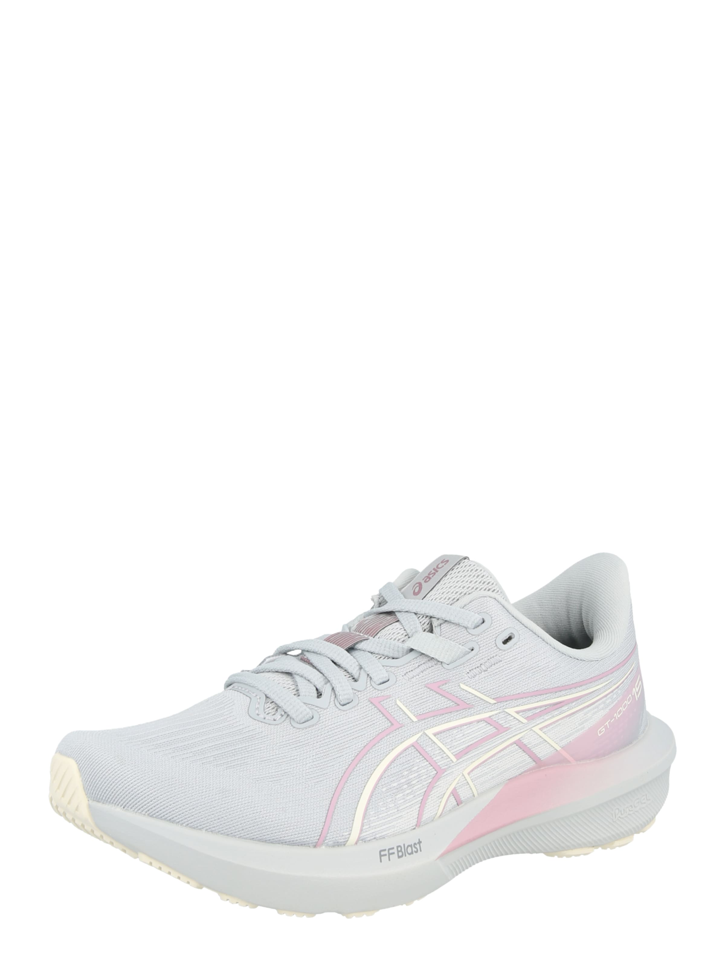 Chaussure de course 'GT-1000 15' ASICS en gris : devant